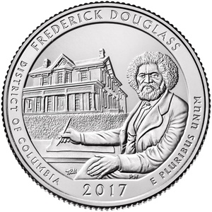 2017 Quarter - P - Frederick Douglass reverse